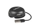 Hub USB Natec 4x USB 2.0 Bumblebee czarny - 1170719