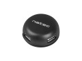 Hub USB Natec 4x USB 2.0 Bumblebee czarny - 1170721
