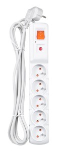 Listwa zasilająca Acar F5 (3m ; szary)