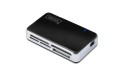 Czytnik kart DIGITUS DA-70322-1 USB 2.0, uniwersalny, czarno-srebrny - 766179