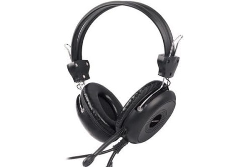 Słuchawki z mikrofonem A4Tech HS-30 czarne - 930489