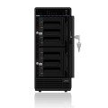 Icy Box Obudowa na 8 dysków 3,5'' SATA I/II/III, USB 3.0, eSATA, JBOD, czarna - 415441