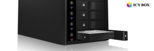 Icy Box Obudowa na 10 dysków 3,5'' SATA I/II/III, USB 3.0,, RAID, czarna