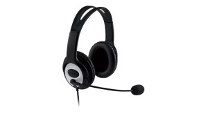 Słuchawki z mikrofonem Microsoft LifeChat LX-3000 USB czarno-szare
