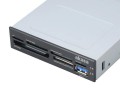 Akasa 3.5'' Czytnik kart pamięci AK-ICR-07U3, 6-slotów, M2, MicroSD, USB 3.0 - 498648