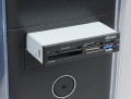 Akasa 3.5'' Czytnik kart pamięci AK-ICR-07U3, 6-slotów, M2, MicroSD, USB 3.0 - 498649