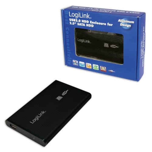 Obudowa na dysk LogiLink UA0041B 2,5" SATA HDD USB 2.0 - 679022