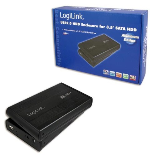 Obudowa na dysk LogiLink UA0082 3,5" SATA HDD USB 2.0 - 679023