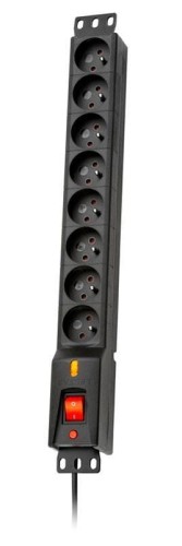 Listwa zasilająca Lestar LXARM  810  3L G-A K.:CZ 3,0M 19"PDU - 914470