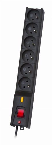 Listwa zasilająca Lestar LX 610 1,5m czarna - 914455