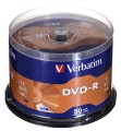 Płyta DVD Verbatim 43548 (4,7GB; 16x; 50szt.; Cake) - 1061219