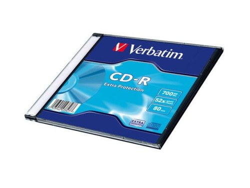 CD-R Verbatim 700MB Extra Protection  (200 Slim) - 688959