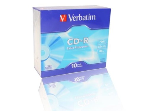 CD-R Verbatim 700MB Extra Protection (10 Slim) - 688960