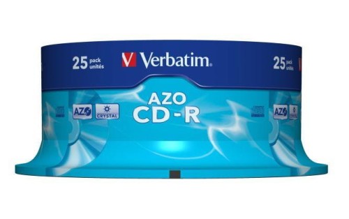 CD-R Verbatim 700MB AZO (Cake 25) - 688964