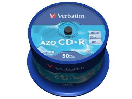 CD-R Verbatim 700MB AZO (Cake 50) - 688954