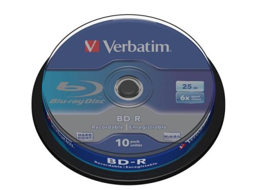 BD-R Verbatim 25GB X6 (Cake 10) - 688974