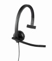 Słuchawki z mikrofonem Logitech USB Headset H570e czarne - 1068320