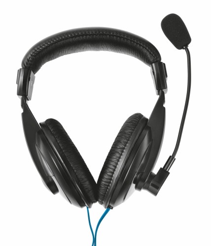 Słuchawki nauszne z mikrofonem Trust Quasar Headset 21661 (czarne) - 785794