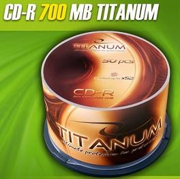 CD-R Titanum 56x 700MB (Cake 50) 2024