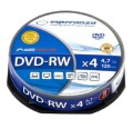 DVD-RW Esperanza 4x 4,7GB (Cake 10) - 688833