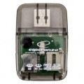 Uniwersalny czytnik Kart Pamięci Esperanza EA132 USB 2.0 - 766169