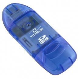 Czytnik kart SDHC/MicroSDHC Titanum TA101B (SDHC Pen Drive) - 766175