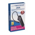 Słuchawka bezprzewodowa Esperanza EH183 bluetooth, Java, czarna - 1010698