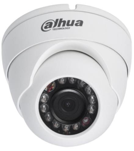 Kamera HD-CVI DAHUA HAC-HDW1200M-0280B (2,8 mm; FullHD 1920x1080; Kopuła) - 821559