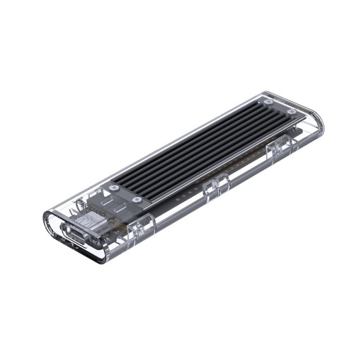 GEMBIRD OBUDOWA USB 3.1 NA DYSK NVME M.2 PRZEŹROCZYSTA - 1017223