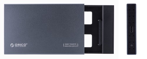 Obudowa na dysk Orico 2518C3-G2-GY SATA 2,5" USB-C aluminium - 1156332