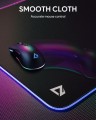 AUKEY KM-P8 RGB GAMINGOWA PODKŁADKA POD MYSZ 45X40 - 1030070