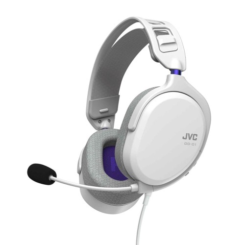 Słuchawki gamingowe JVC GG-01HQ (białe , przewodowe) - 1186709