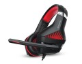 Słuchawki gamingowe REAL-EL GDX-7600 (black/red, z wbudowanym mikrofonem) - 1144171