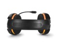 Słuchawki gamingowe REAL-EL GDX-7700 SURROUND 7.1 (black-orange, z wbudowanym mikrofonem) - 1030189