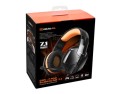 Słuchawki gamingowe REAL-EL GDX-7700 SURROUND 7.1 (black-orange, z wbudowanym mikrofonem) - 1030191