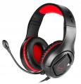 Słuchawki gamingowe GDX-7590, black-red - 1203269