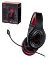 Słuchawki gamingowe GDX-7590, black-red - 1208576