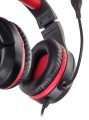 Słuchawki gamingowe GDX-7590, black-red - 1208579