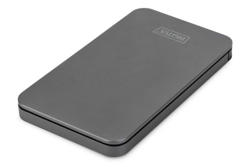 Obudowa DIGITUS USB 3.0 Typ C (Gen.1) na dysk SSD/HDD 2.5" SATA III 9.5/7.0mm - 970703