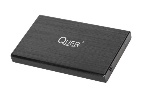 Obudowa na dysk Quer KOM0692 2,5 SATA USB 2.0 aluminiowa - 970799