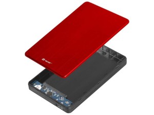 Obudowa na dysk Tracer USB 3.0 HDD/SSD 2.5'' SATA 724 AL czerwona