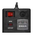 Listwa Zasilająca REAL-EL FRS-8F USB Charge 3m - 1157294