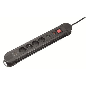 Listwa zasilająca Hama "Midi" 4gn, 1,5m + TV