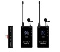 CKMOVA UM100 Kit4 - Podwójny zestaw krawatowych mikrofonów bezprzewodowych na USB-C - 1170165