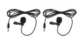 CKMOVA UM100 Kit4 - Podwójny zestaw krawatowych mikrofonów bezprzewodowych na USB-C - 1170166