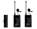 CKMOVA UM100 Kit6 - Podwójny zestaw krawatowych mikrofonów bezprzewodowych na lightning - 1170180