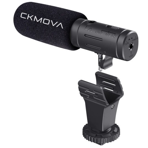 CKMOVA VCM3 - Mikrofon Pojemnościowy typu shotgun - 1171862