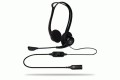Słuchawki z mikrofonem Logitech OEM PC 960 czarne - 1151743