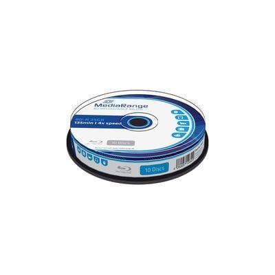Płyta Blu-ray MediaRange MR495 25GB 4x speed (Cake 10) - 977950