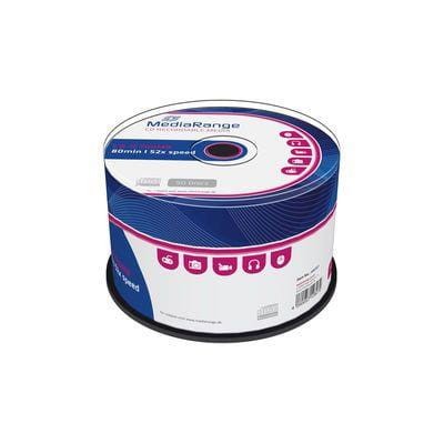 Płyta CD-R MediaRange 700MB|80min 52x (Cake 50) - 977952